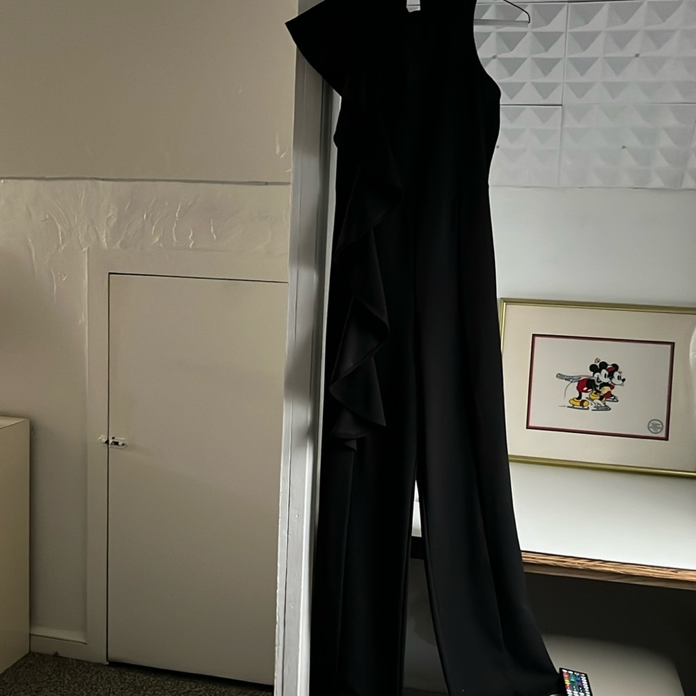 Fashion, nova jumpsuit, black, extra small